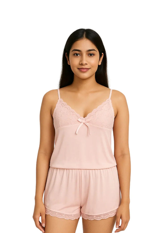 Cozy pink Nights Ahead